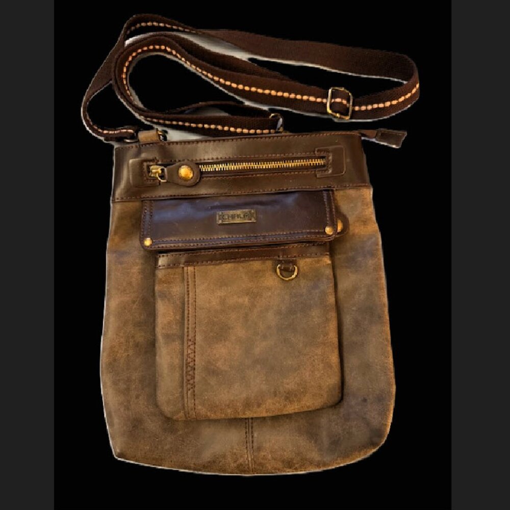 Ladies 'Chala' Crossbody Bag in Brown